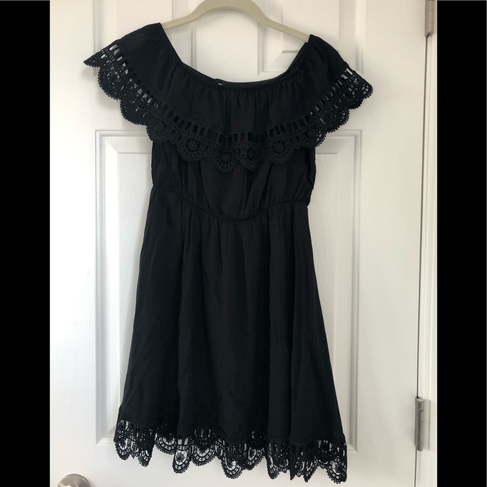 Off the shoulder dress